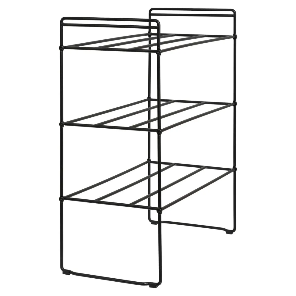 Regał na buty Swansea czarny