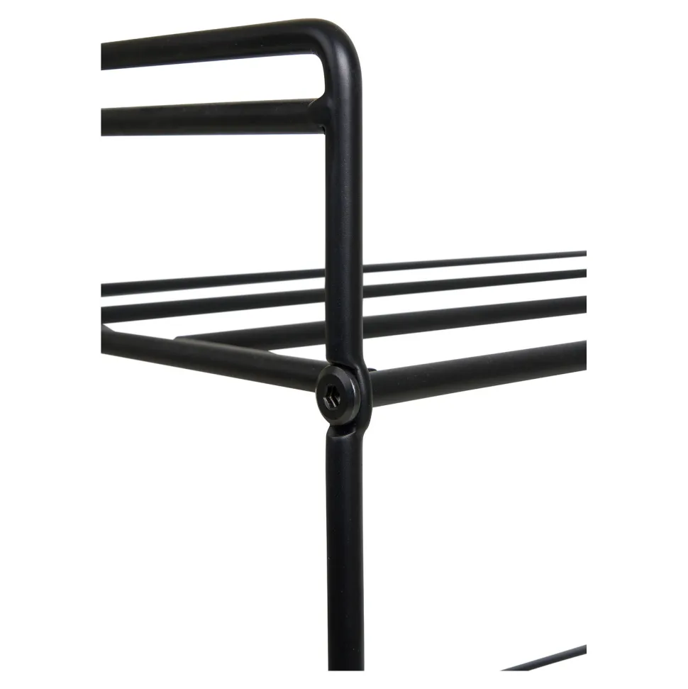 Regał na buty Swansea czarny