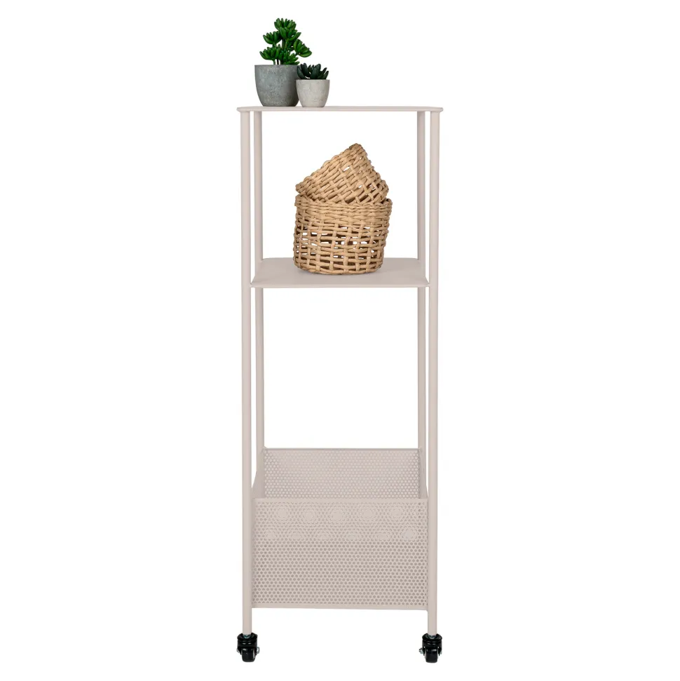 Regał na kółkach Torres beżowy