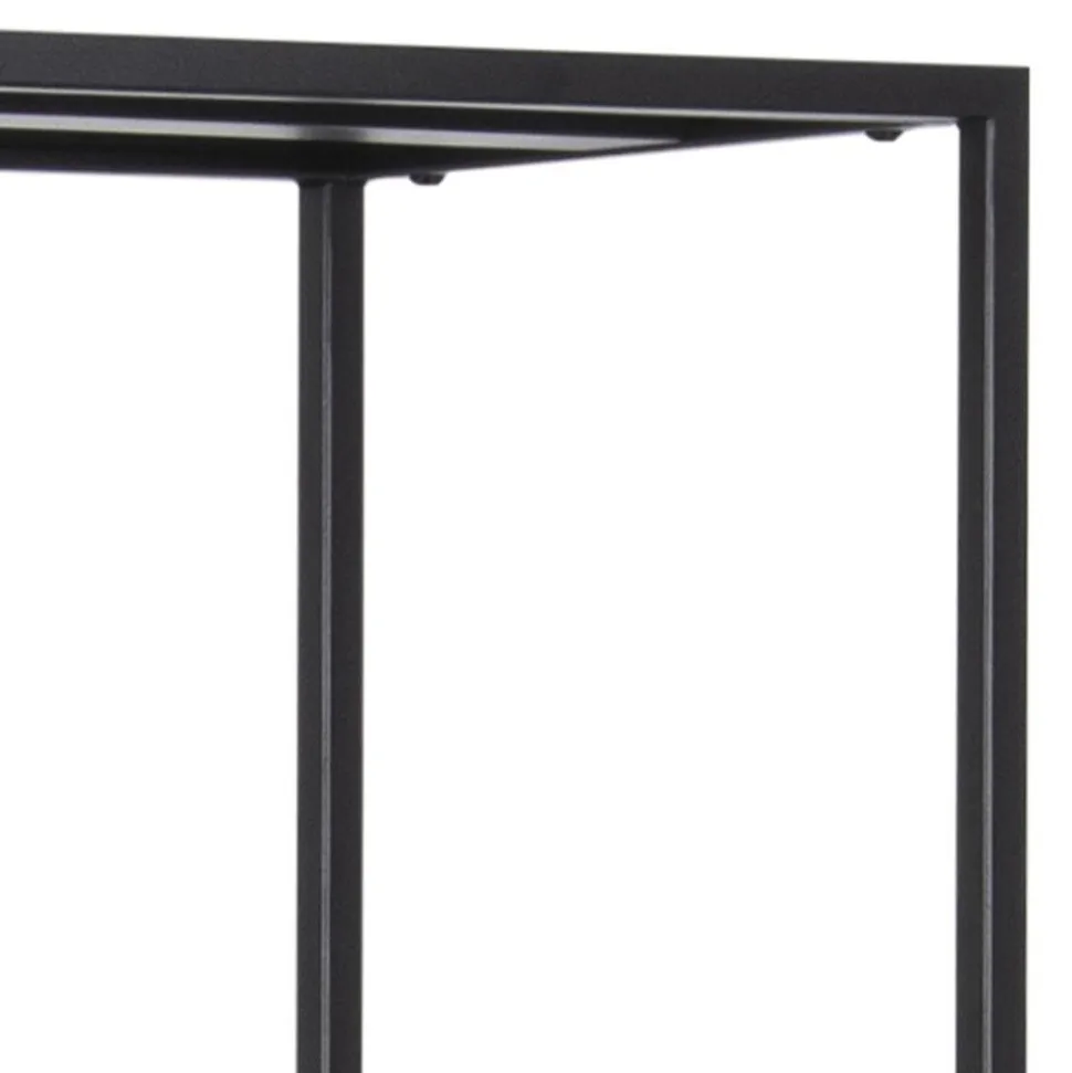 Regał Newcastle wysoki czarny