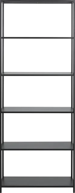 Regał Newcastle wysoki czarny