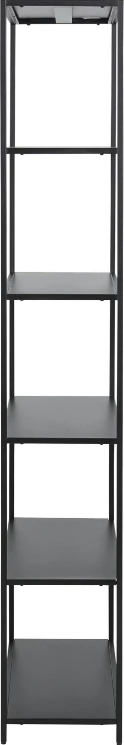 Regał Newcastle wysoki czarny