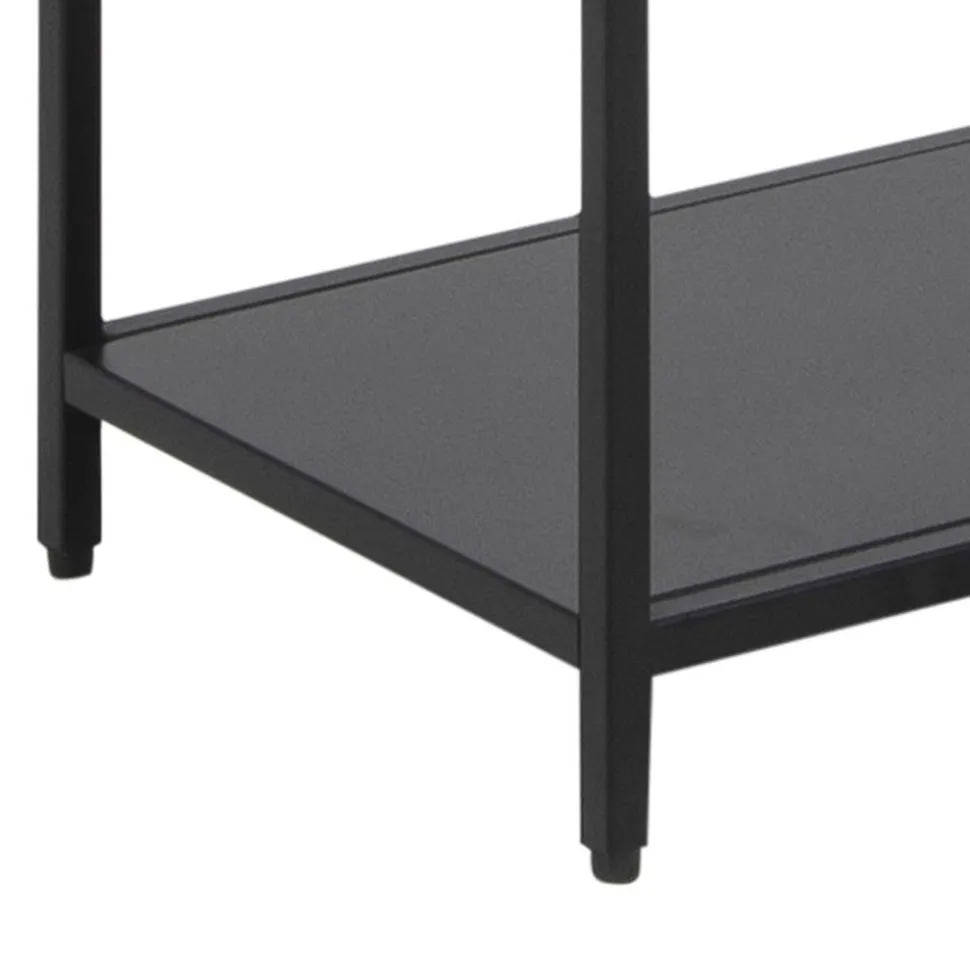 Regał Newcastle wysoki czarny