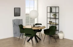 Regał Newcastle wysoki czarny