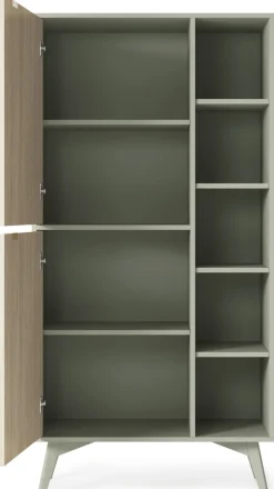 Regał Sage szałwia/naturalna