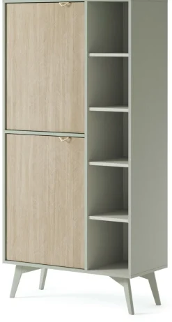 Regał Sage szałwia/naturalna