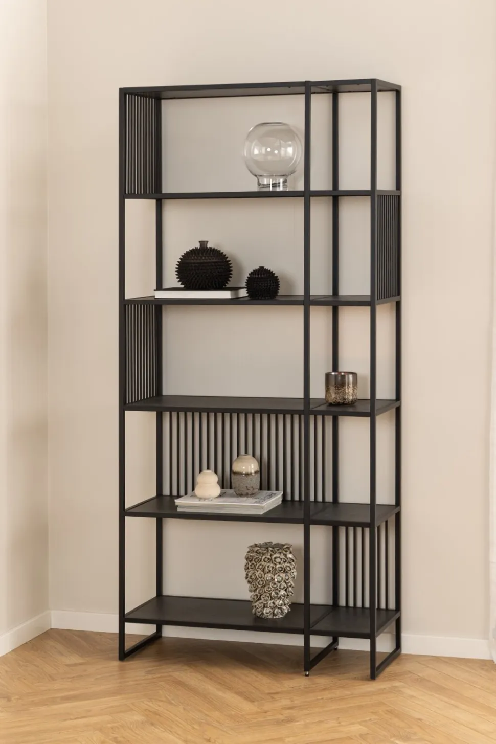 Regał Strington czarny