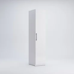 Regał słupek Flory 45 cm biały połysk