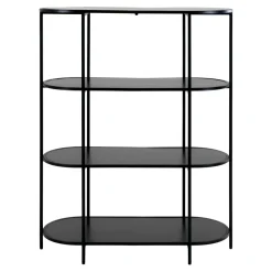 Regał Vita owalny czarny