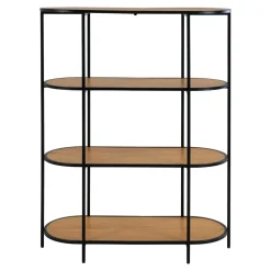 Regał Vita owalny dąb