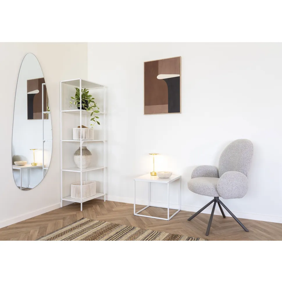 Regał Vita wąski 5 półek biały