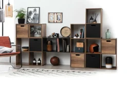 Regał z 3 półkami Kali industrialny