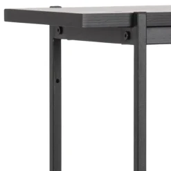 Regał z szafką Angus czarny