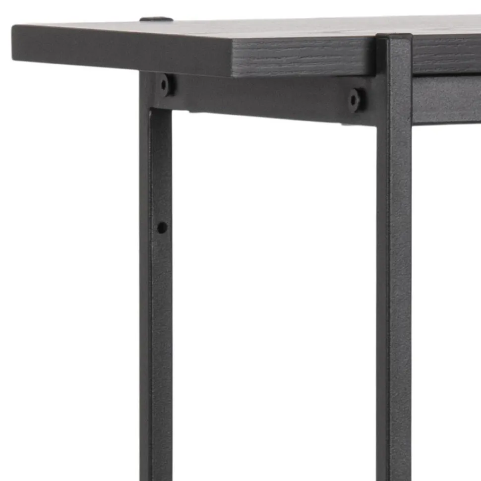 Regał z szafką Angus czarny