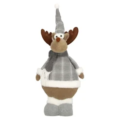 Renifer pluszowy Lucek szary