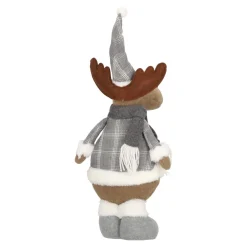 Renifer pluszowy Lucek szary