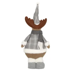 Renifer pluszowy Lucek szary