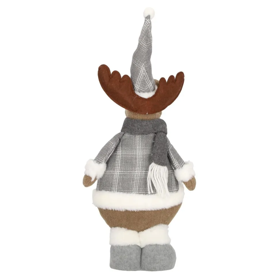 Renifer pluszowy Lucek szary