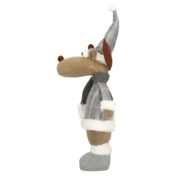 Renifer pluszowy Lucek szary