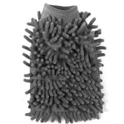 Rękawica z mikrofibry do kurzu szara