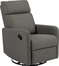 Rozkładany fotel recliner Mikkeli szary