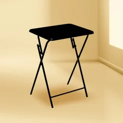 Składany stolik 48x38cm czarny
