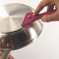 Skrobak do ceramiki/ szkła z 5 ostrzami   czerwony