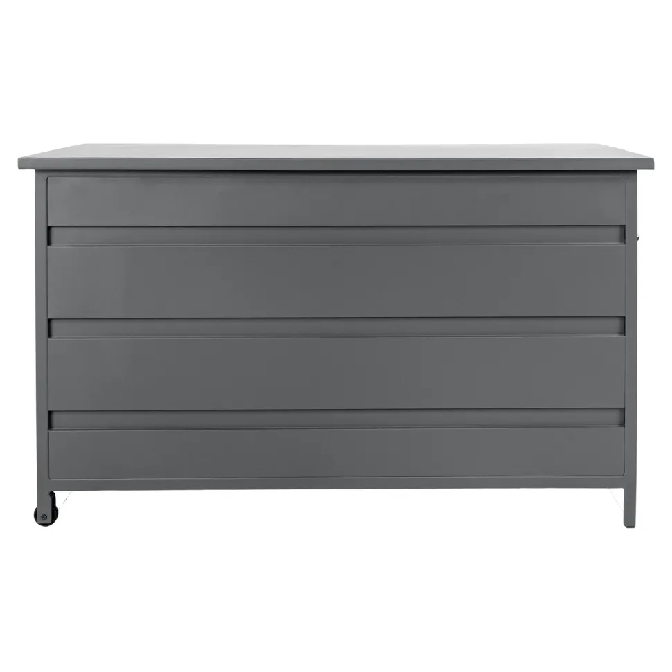 Skrzynia ogrodowa Cassis 450L szara