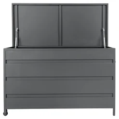 Skrzynia ogrodowa Cassis 450L szara