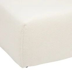 Sofa 2 osobowa Kiona biała boucle