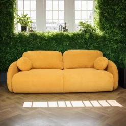 Sofa Andi z funkcją spania grafitowa Anthology 18