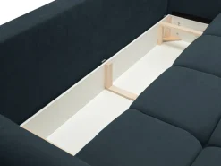 Sofa Bode z funkcją spania granatowa      Wind 77