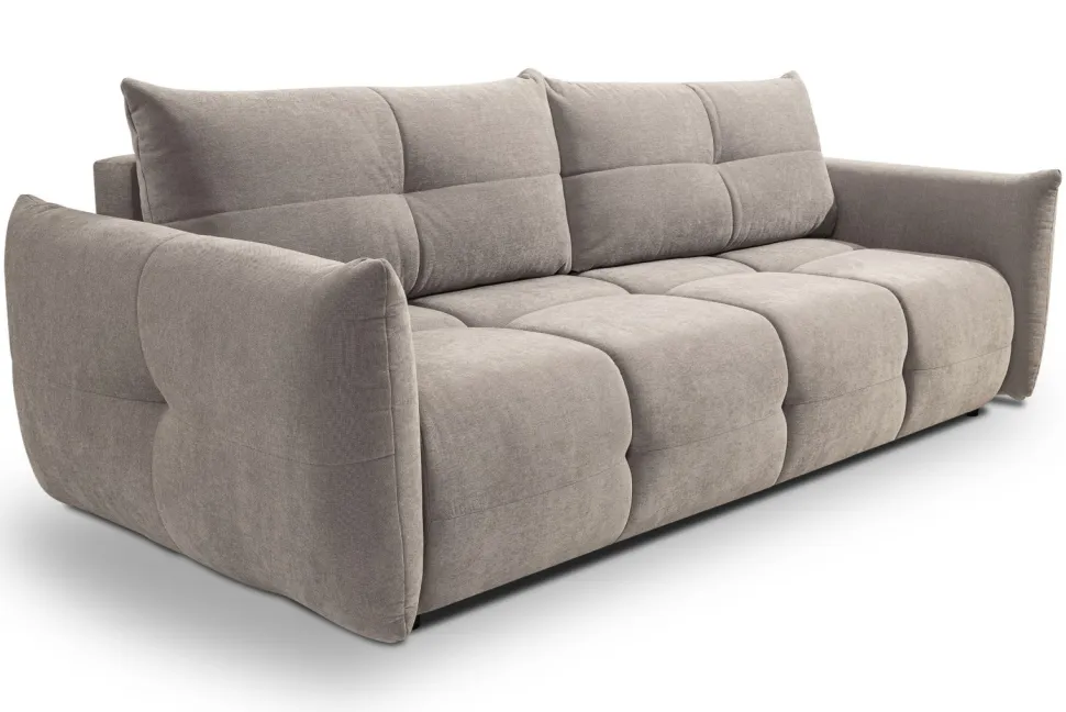 Sofa Bode z funkcją spania szara jasna Wind 82
