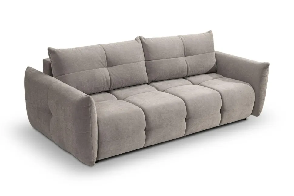 Sofa Bode z funkcją spania szara jasna Wind 82