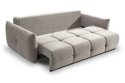 Sofa Bode z funkcją spania szara jasna Wind 82