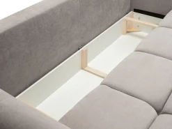 Sofa Bode z funkcją spania szara jasna Wind 82