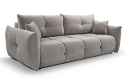 Sofa Bode z funkcją spania szara jasna Wind 82