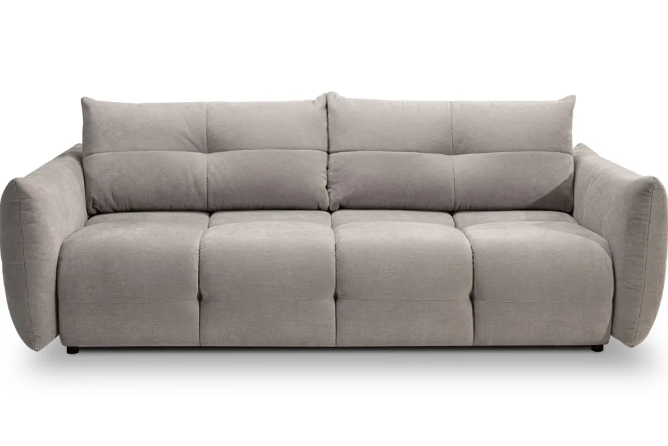 Sofa Bode z funkcją spania szara jasna Wind 82