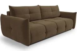 Sofa Bode z funkcją spania brązowa Wind 22