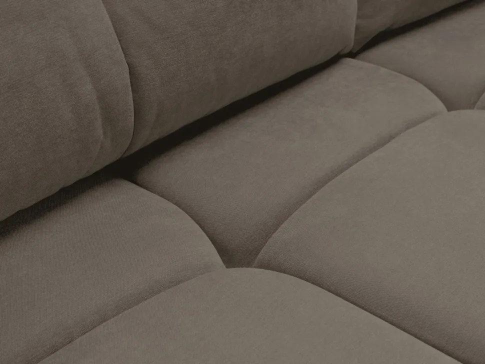 Sofa Bode z funkcją spania brązowo-szara Wind 21