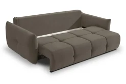 Sofa Bode z funkcją spania brązowo-szara Wind 21