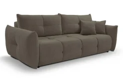 Sofa Bode z funkcją spania brązowo-szara Wind 21