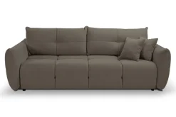 Sofa Bode z funkcją spania brązowo-szara Wind 21