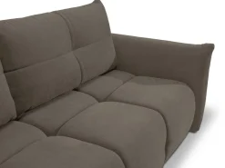 Sofa Bode z funkcją spania brązowo-szara Wind 21
