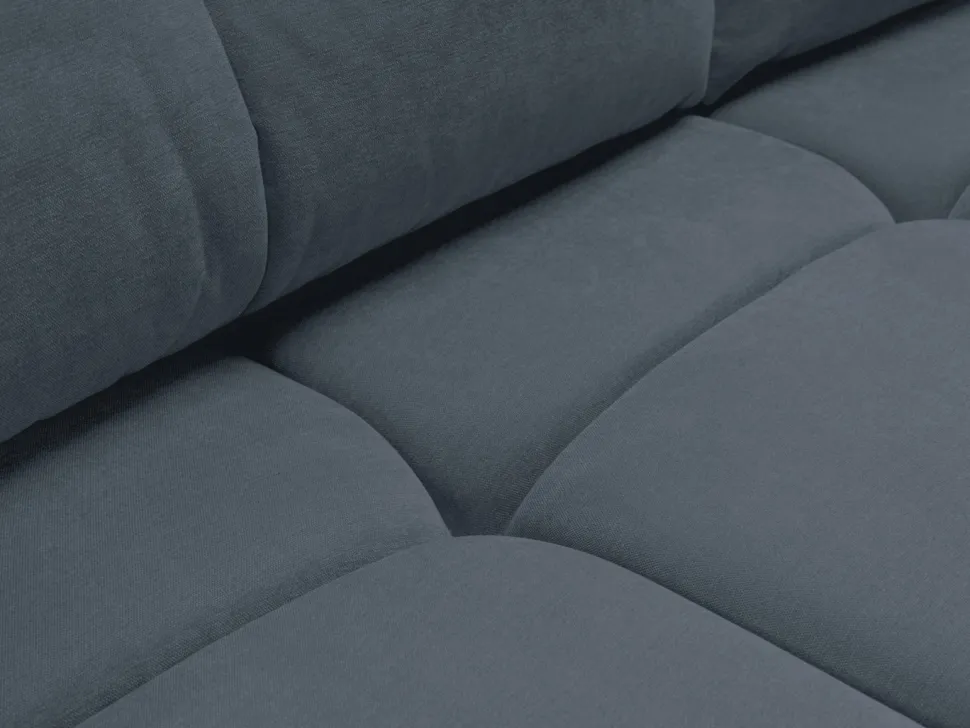 Sofa Bode z funkcją spania niebieska Wind 76