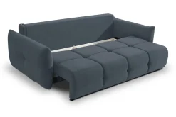 Sofa Bode z funkcją spania niebieska Wind 76