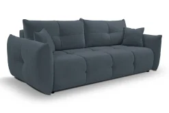 Sofa Bode z funkcją spania niebieska Wind 76