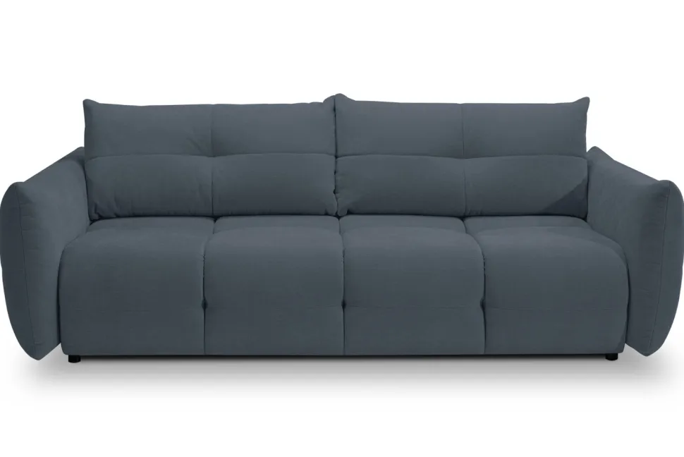 Sofa Bode z funkcją spania niebieska Wind 76