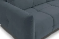 Sofa Bode z funkcją spania niebieska Wind 76