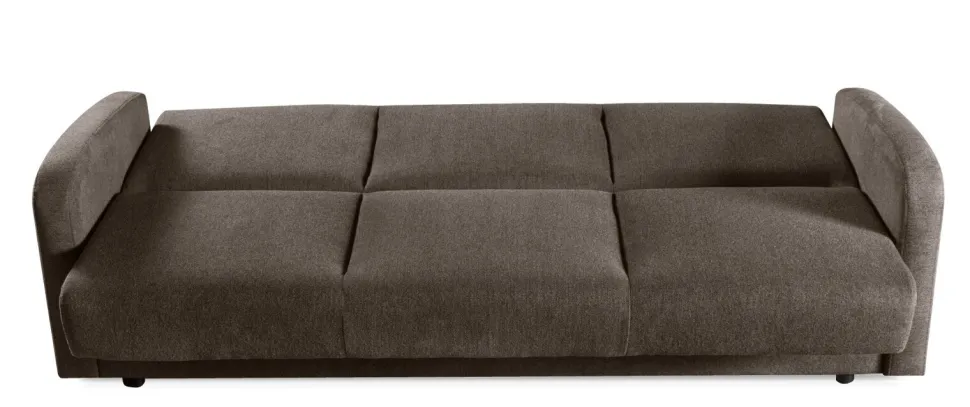 Sofa Corsica z funkcją spania brązowy     ciemny Matana 20